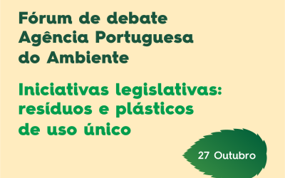 Iniciativas legislativas sobre resíduos e plásticos de uso único em debate