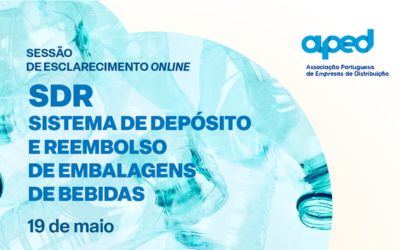 APED realiza webinar dedicado ao Sistema de Depósito e Reembolso de Embalagens de Bebidas